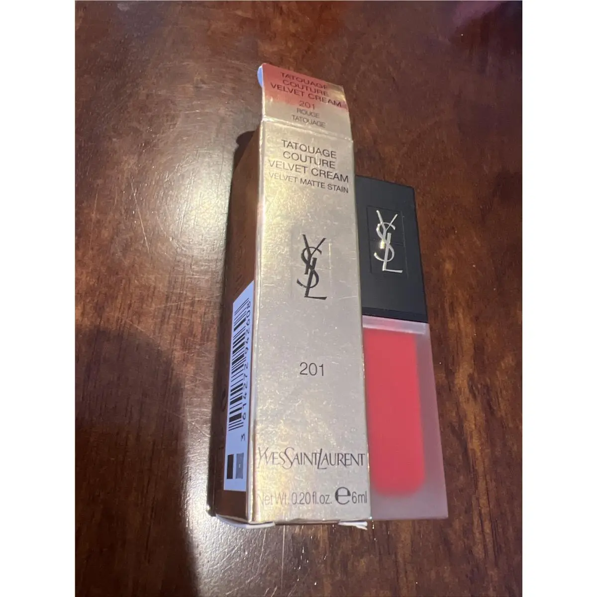 Tatouage Couture Velvet Cream Matte Lip Stain 201 by Yves Saint Laurent