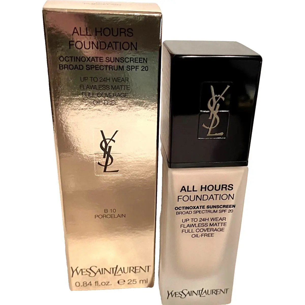 Yves Saint Laurent All Hours Foundation B10 Porcelain Exp. 01/25