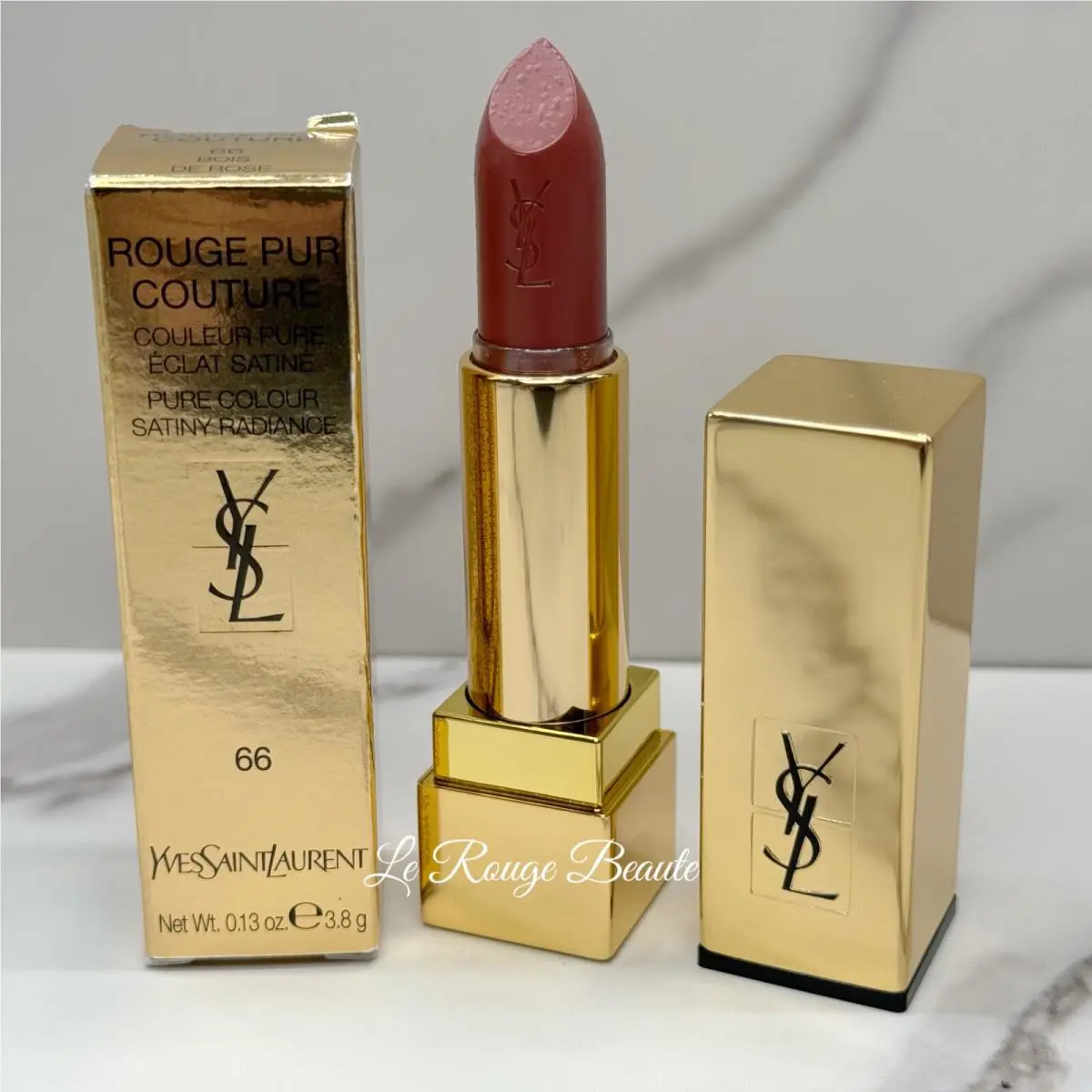Ysl Yves Saint Laurent Rouge Pur Couture Lip Color Lipstick - 66 Bois De Rose