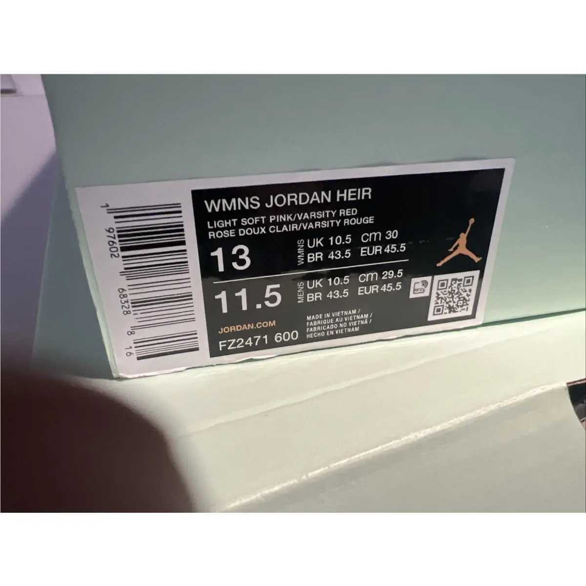 Nike shoes - Nike Air Jordan Heir - Air Heir - FZ2471-600 - Multicolor 15