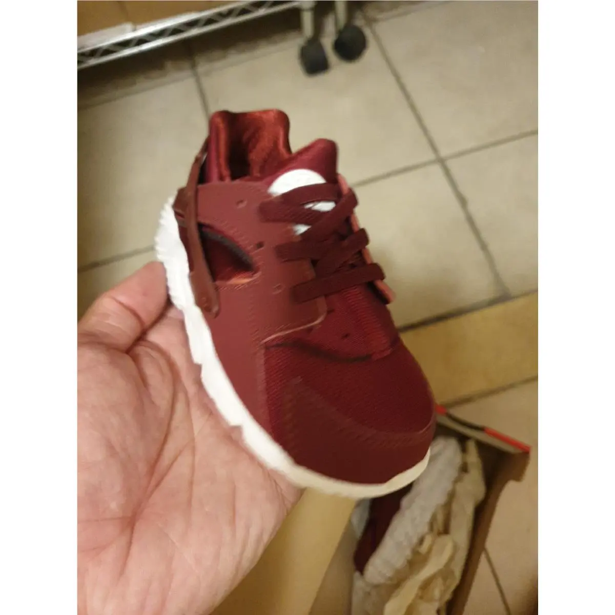 Nike shoes - Nike Huarache Run - Huarache Run - 704950-602 - Red, Manufacturer: Maroon 1