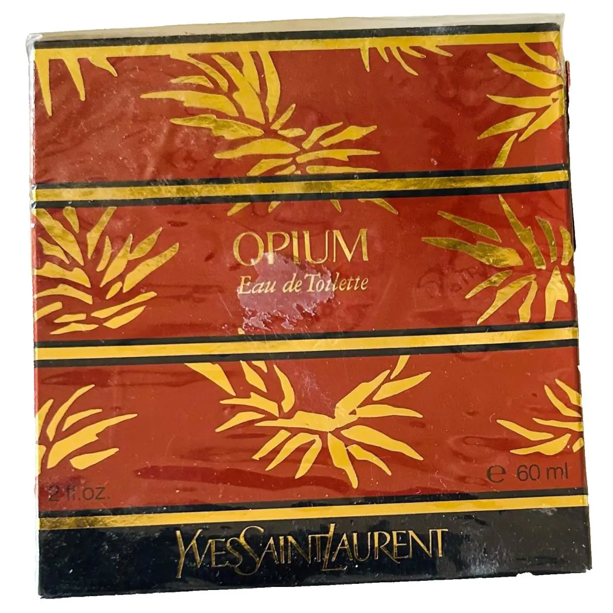 Vintage Yves Saint Laurent Opium 60ml/2 oz Edt Company