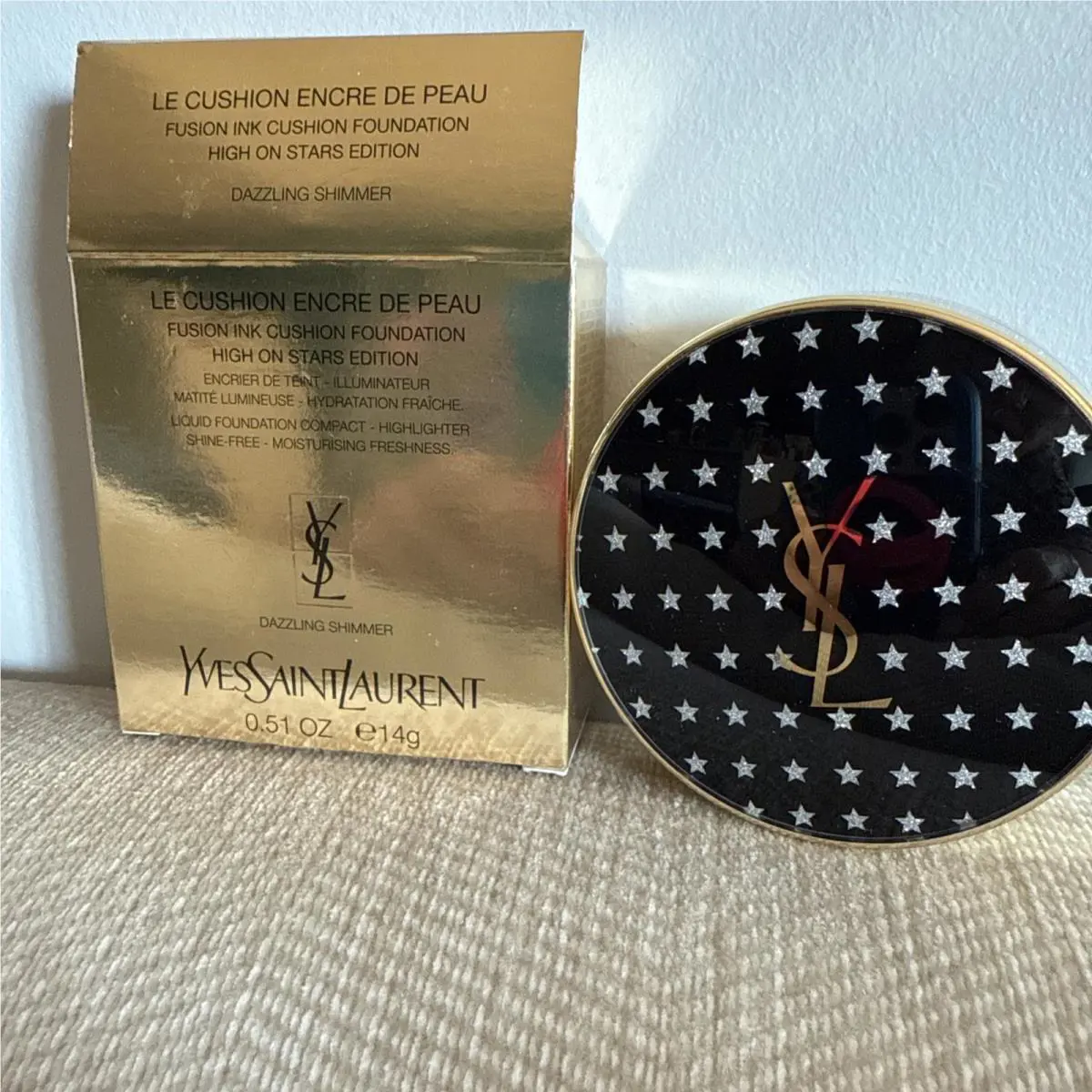 Yves Saint Laurent Ysl Dazzling Shimmer All Day Fusionink Cushion Highlighter High On Stars Edition