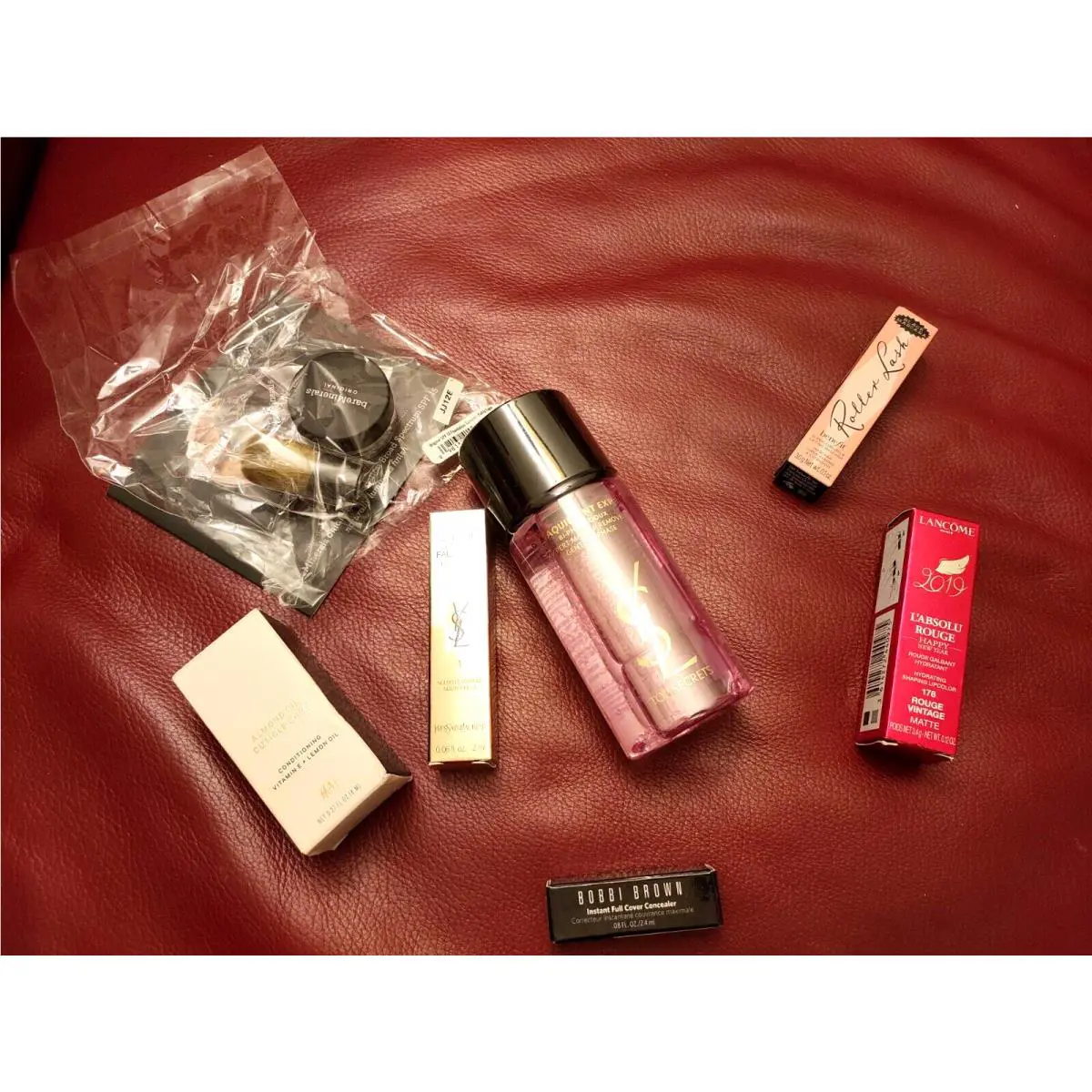 Yves Saint Laurent Lot Ysl Mascara Makeup Remover Eyes Lips 4.2oz Bobbi Brown Concealer Lancome Lip