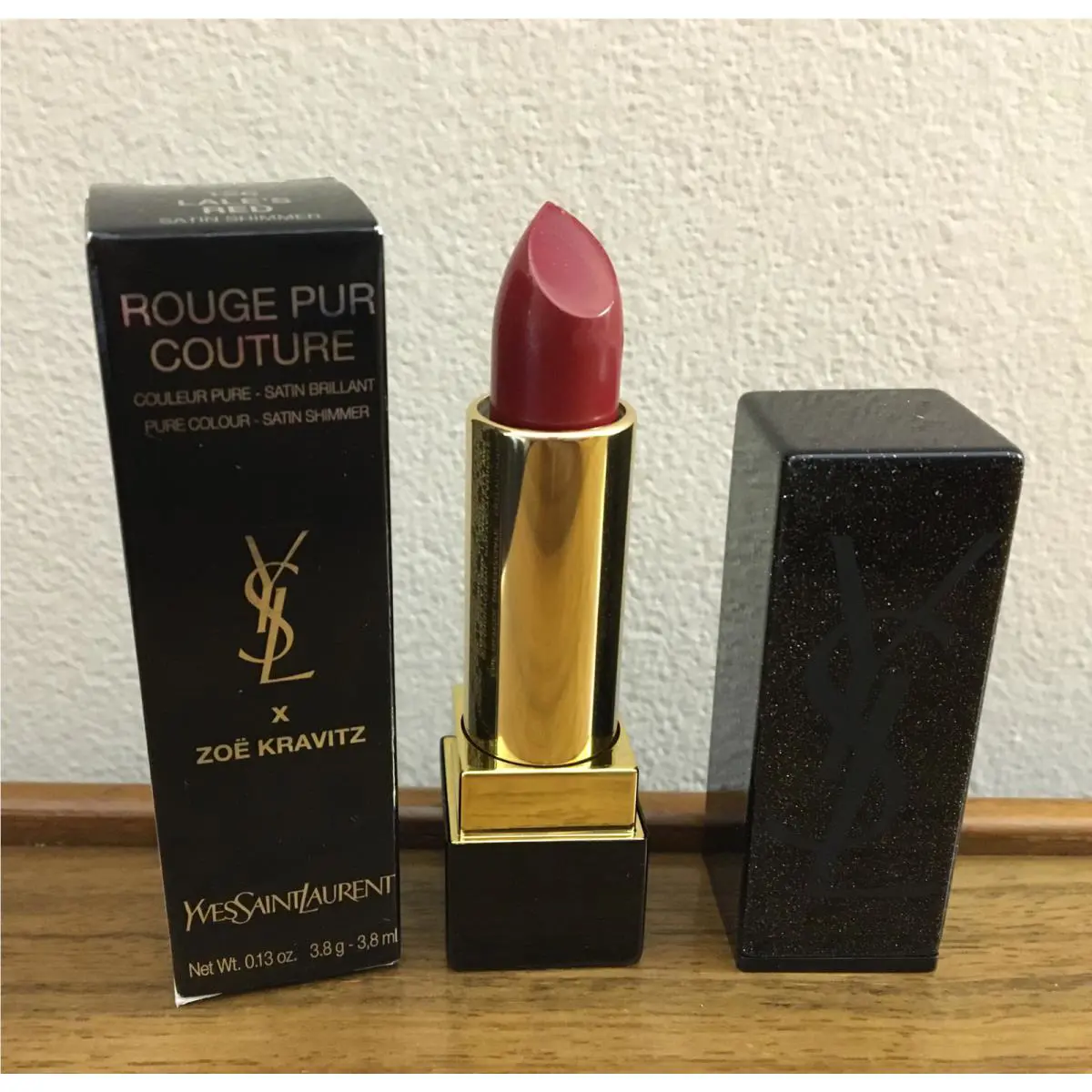 Yves Saint Laurent Zoe Kravitz Rouge Pur Couture Lipstick 126 Lale’s Red