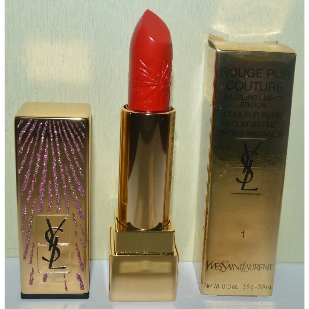 Yves Saint Laurent Le Rouge 1 Dazzling Lights Edition Lipstick Full Size