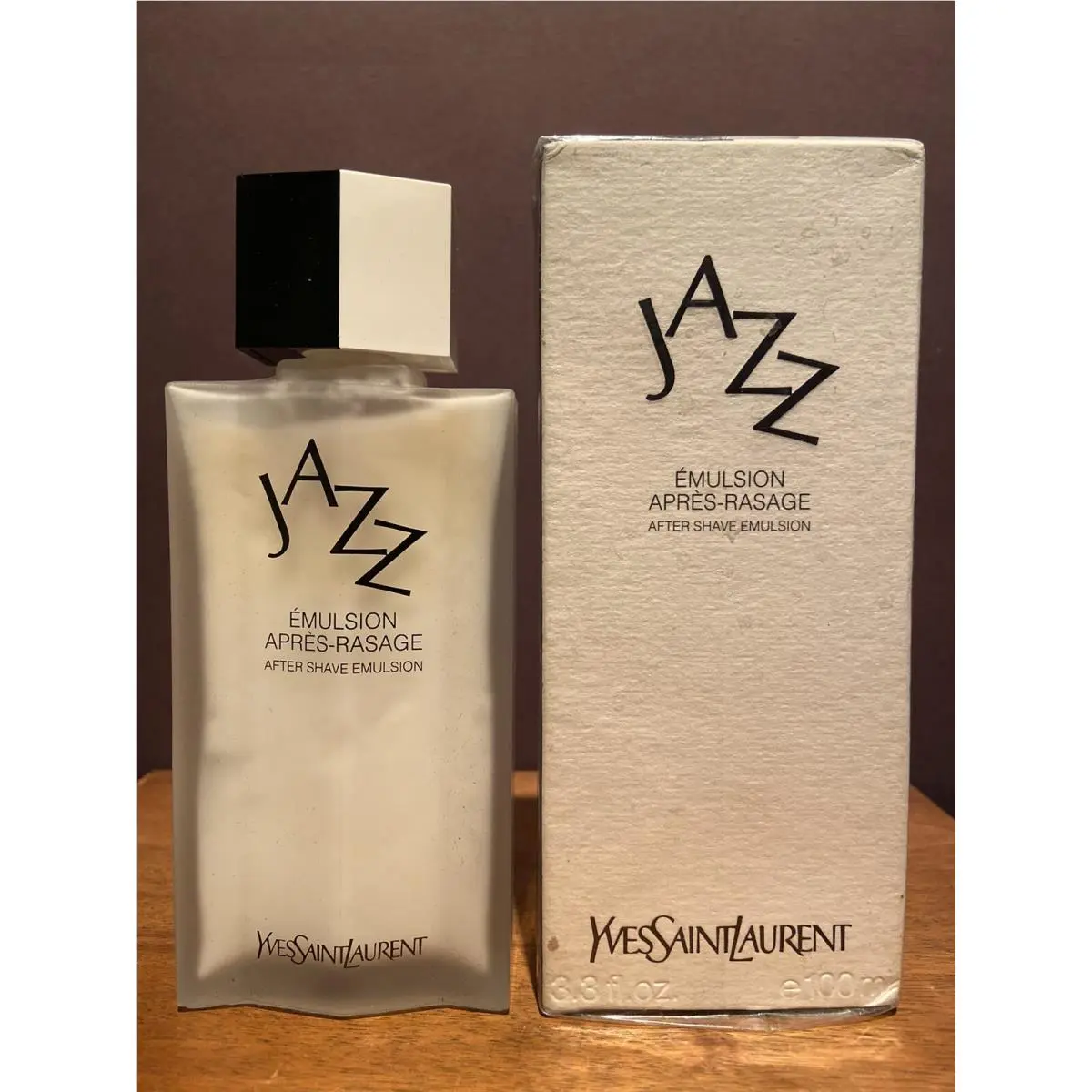 Jazz Emulsion Apres-rasag After Shave  3.3 OZ /100 ML Rare by Yves Saint Laurent