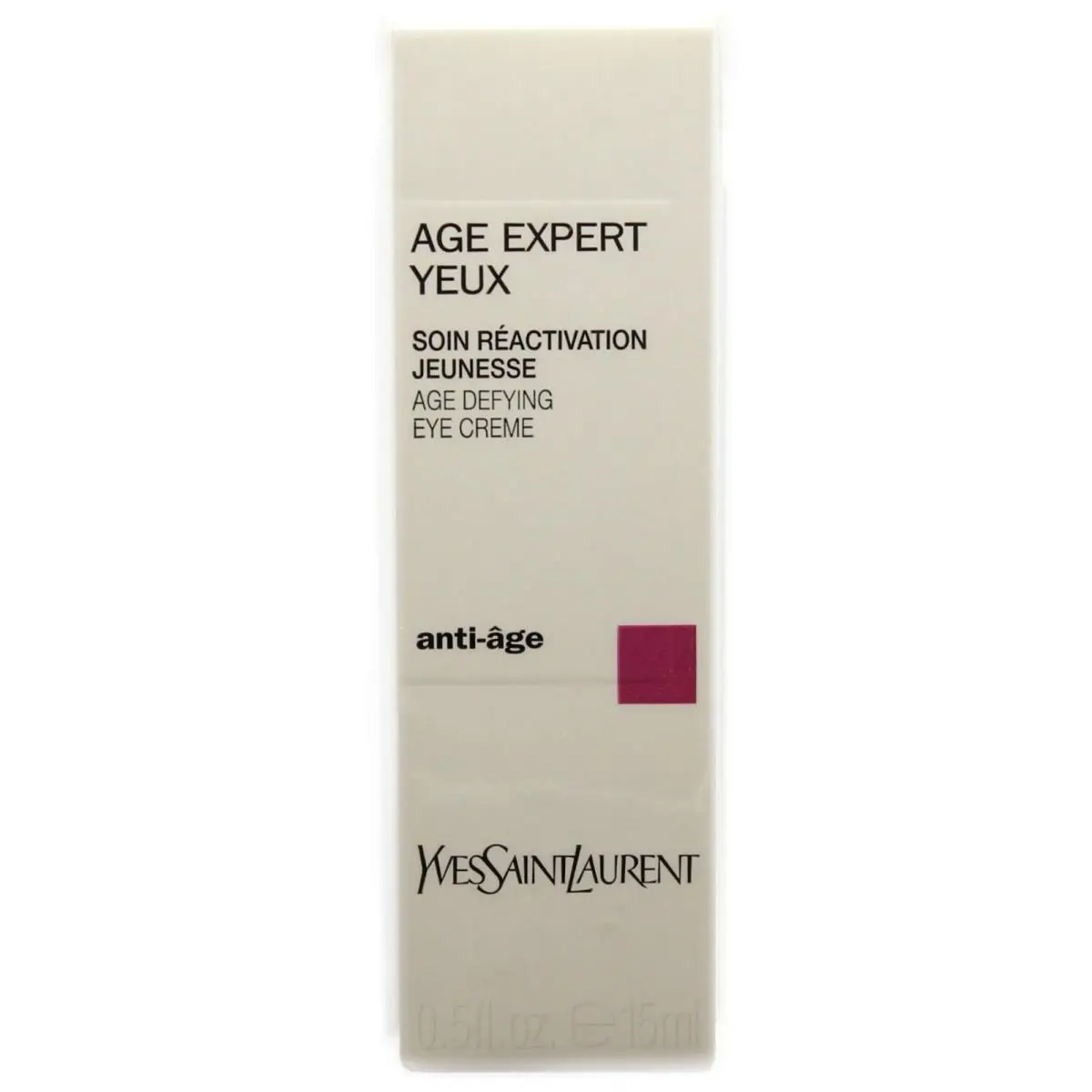 Yves Saint Laurent Ysl Age Expert Yeux Age Defying Eye Creme Anti-age 15 ML/0.5 Fl.oz. NIB-YSL26163