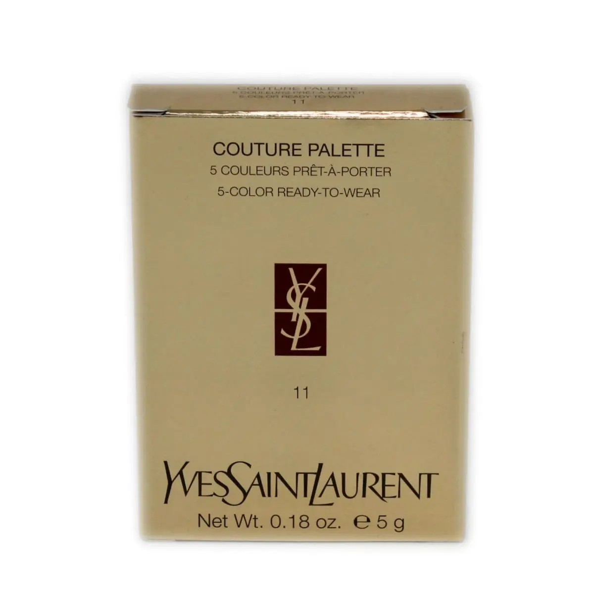 Yves Saint Laurent Ysl Couture Palette 5-COLOR Ready-to-wear 0.18 OZ/5 G 11 NIB-YSL74284