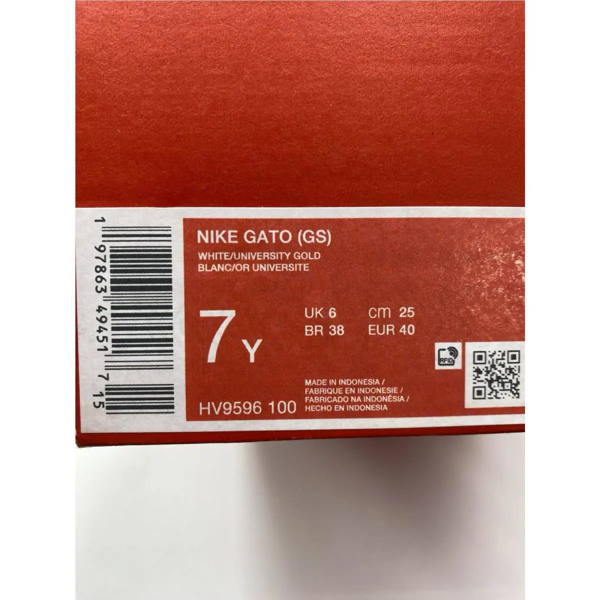 Nike shoes - Nike Gato - Gato - HV9596 100 - White (UPC: 197863494517) 6
