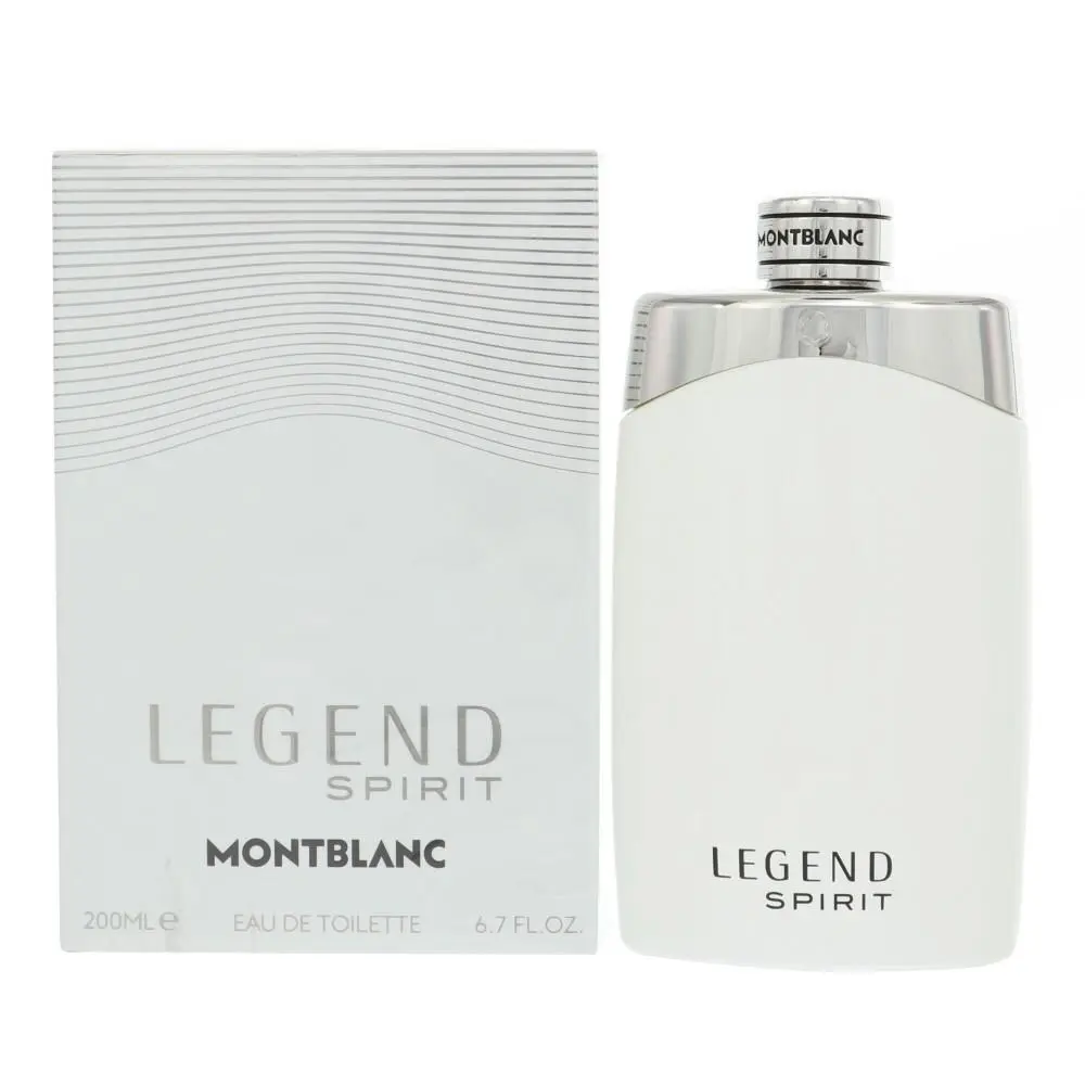 Legend Spirit by Montblanc Box For Men 6.7 Oz Eau De Toilette Spray