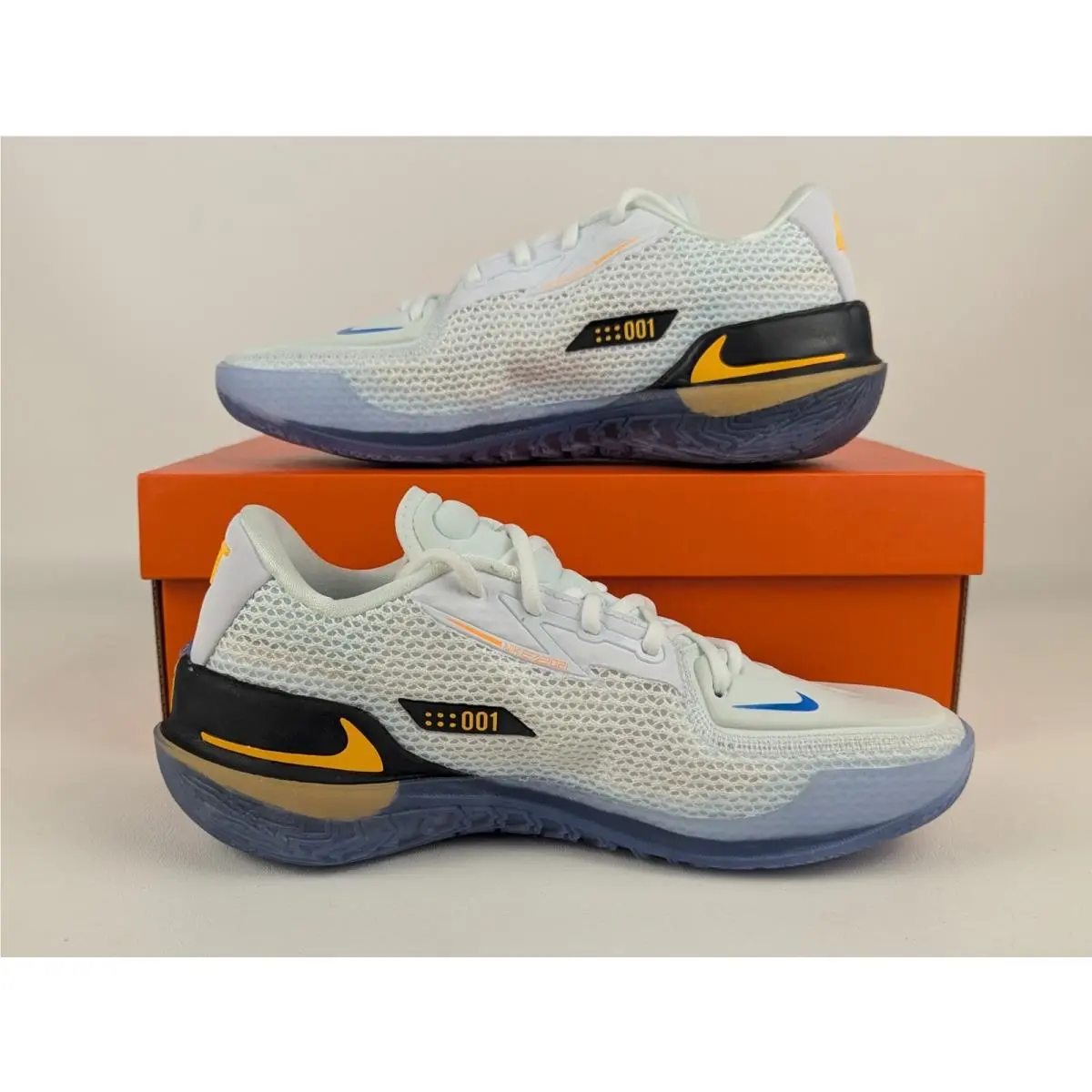 Nike shoes - Nike Air Zoom GT Cut - CZ0175-103 - White/Photo Blue/Laser Orange 0