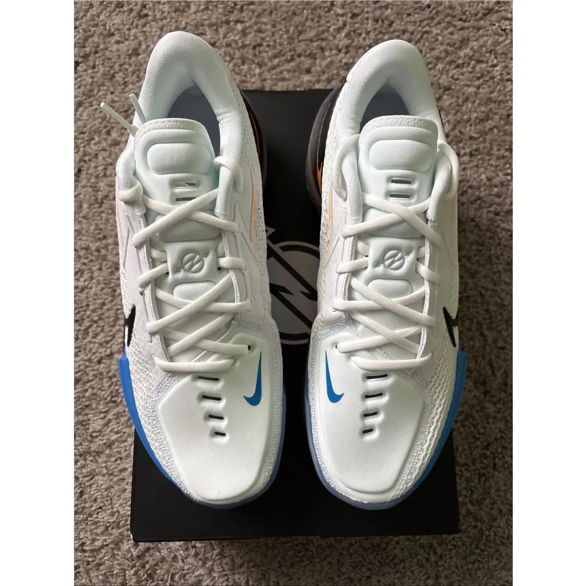 Nike shoes - Nike Air Zoom - Air Zoom - CZ0175-103 - White/Photo Blue/Laser Orange 0