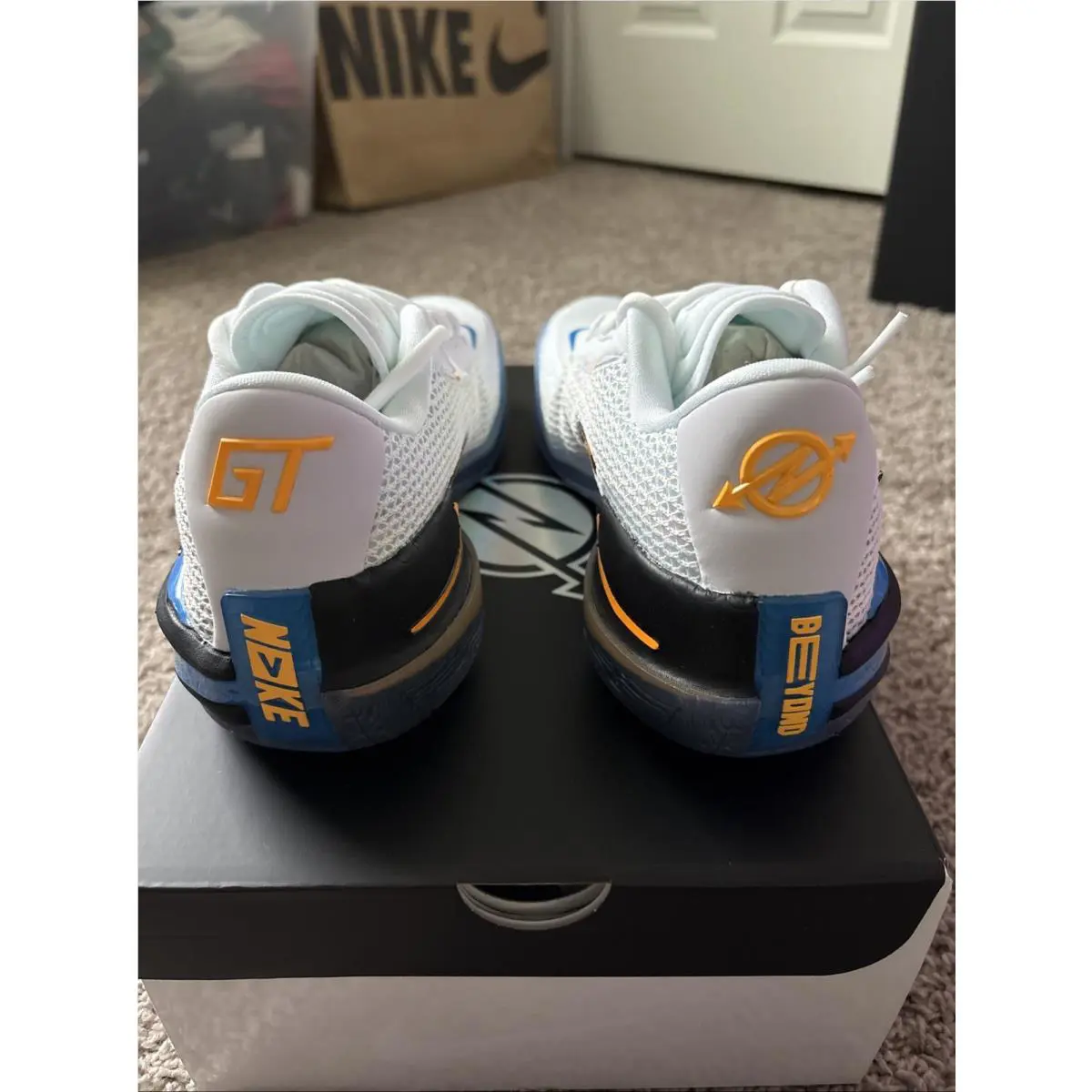 Nike shoes - Nike Air Zoom - Air Zoom - CZ0175-103 - White/Photo Blue/Laser Orange 1