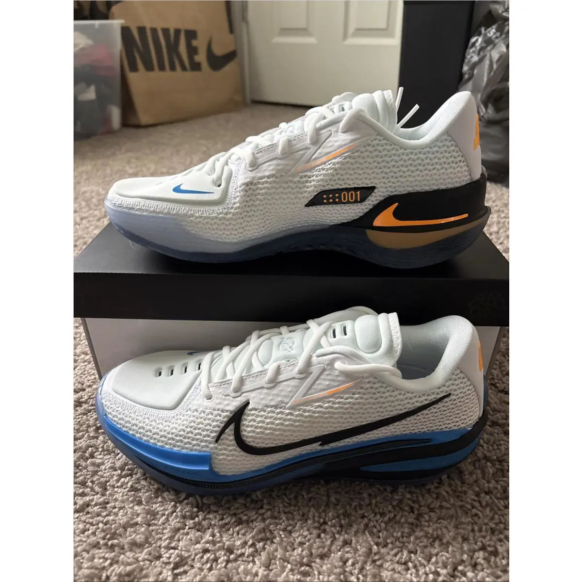 Nike shoes - Nike Air Zoom - Air Zoom - CZ0175-103 - White/Photo Blue/Laser Orange 2