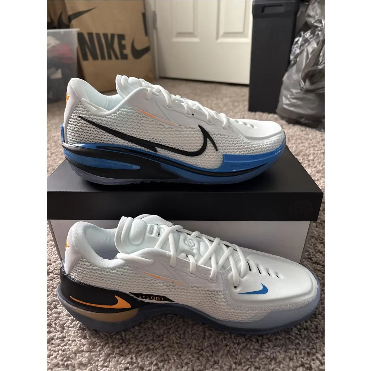 Nike shoes - Nike Air Zoom - Air Zoom - CZ0175-103 - White/Photo Blue/Laser Orange 3