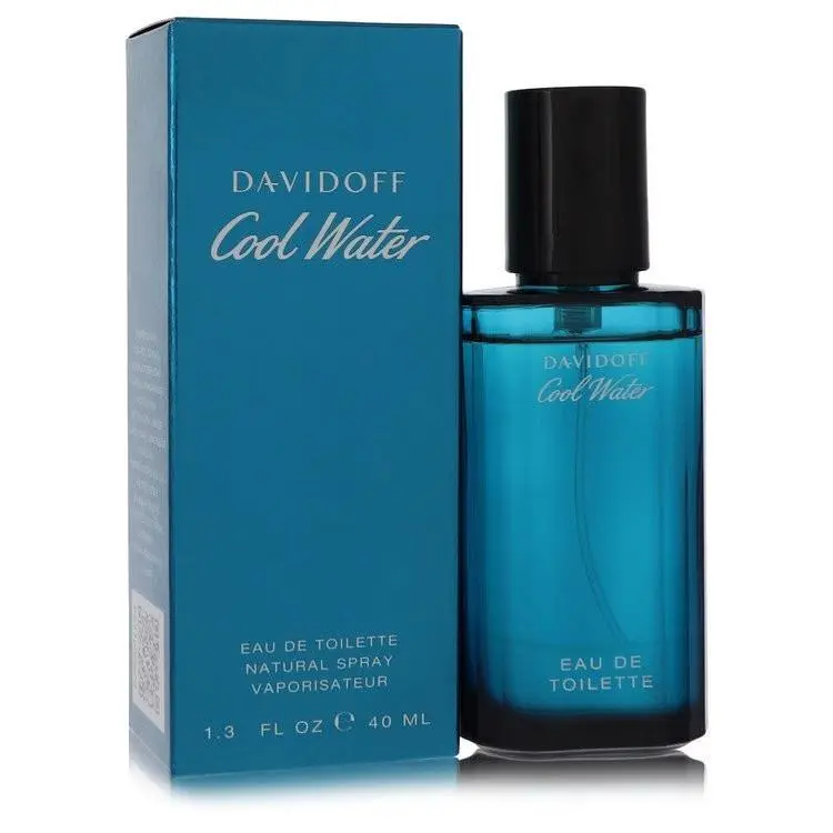 Cool Water by Davidoff Eau De Toilette Spray 1.35 oz Men