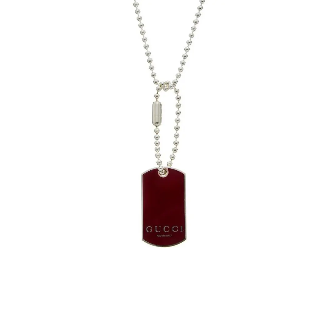 Gucci Silver Necklace Women`s