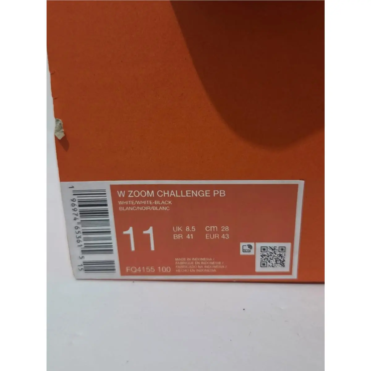 Nike shoes - Nike Zoom Challenge - Zoom Challenge - FQ4155-100 - White (UPC: 196974706113) 5
