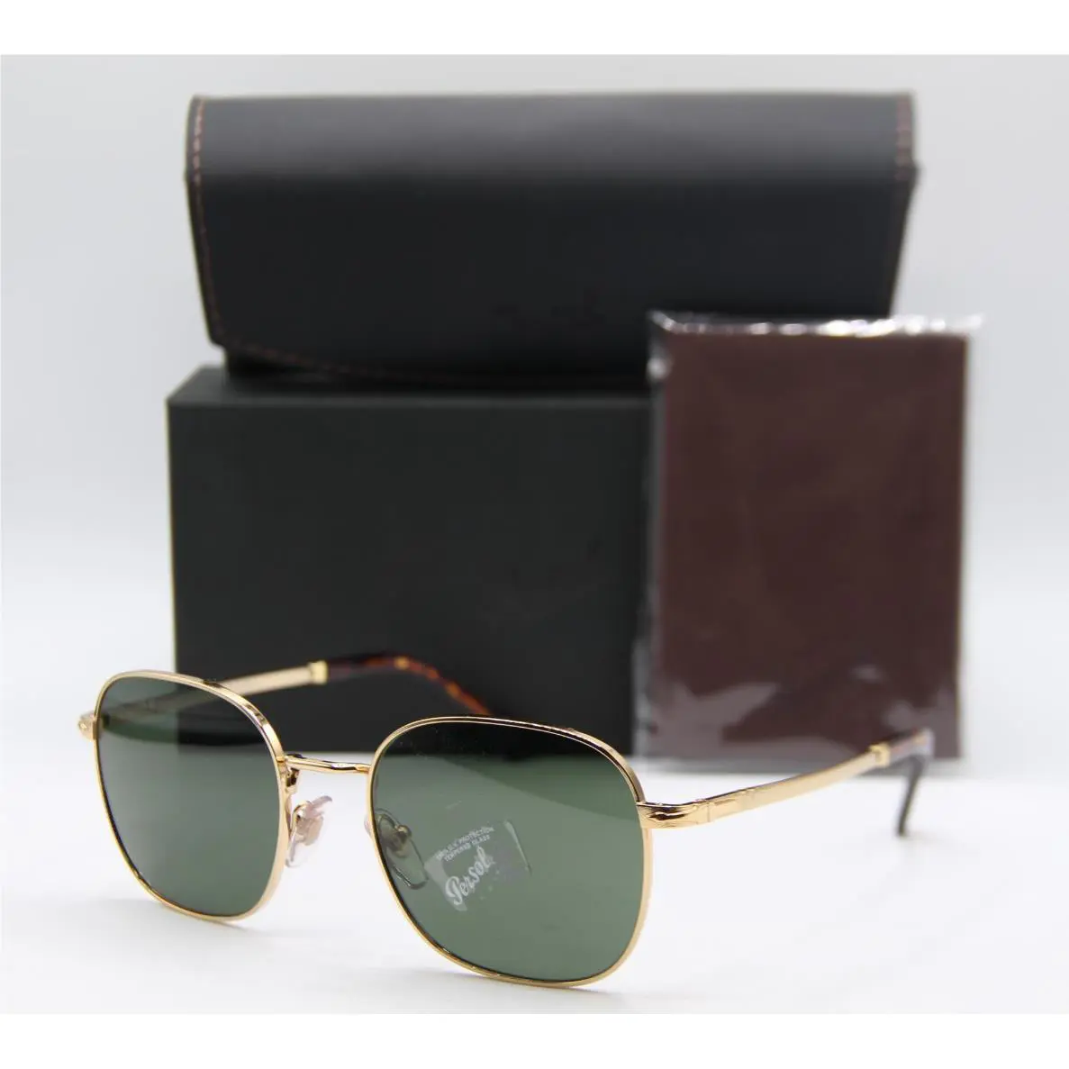 Persol P 1009-S 515/31 Gold Havana Frames Sunglasses 54-20