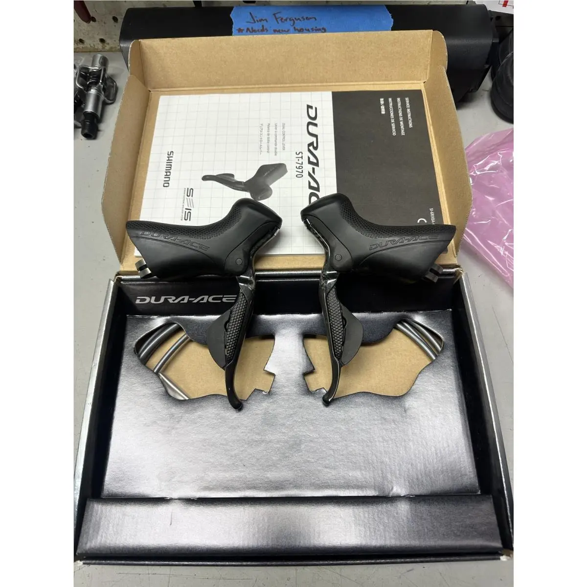 Shimano  - 7970 - ST-7970 - Black 6