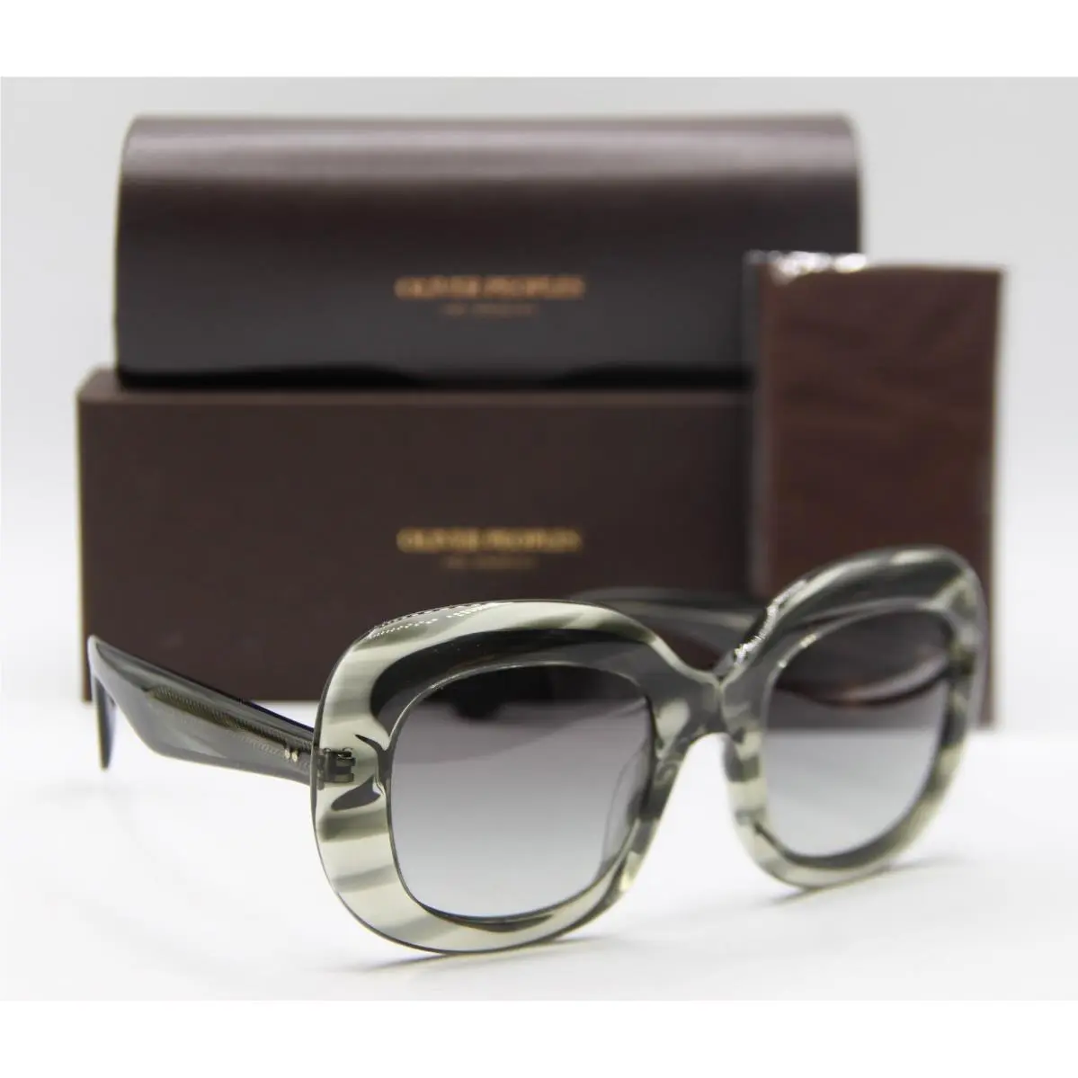 Oliver Peoples OV 5479SU 170511 Jesson Grey Horn Sunglasses 52-24