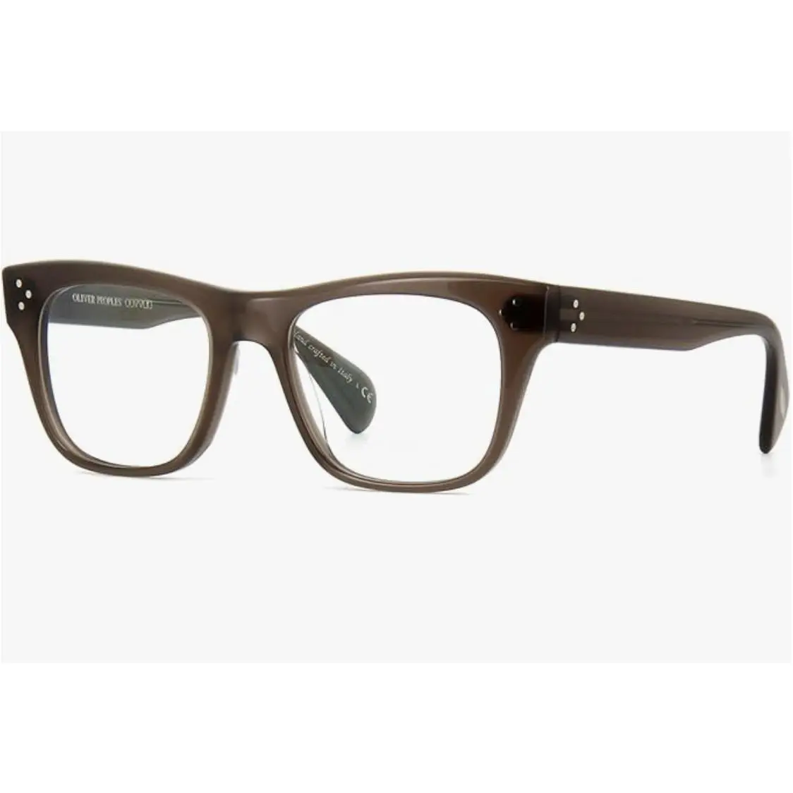 Oliver Peoples Jack Huston OV5302U 1473 Taupe Brown Demo Lens Eyeglasses 52