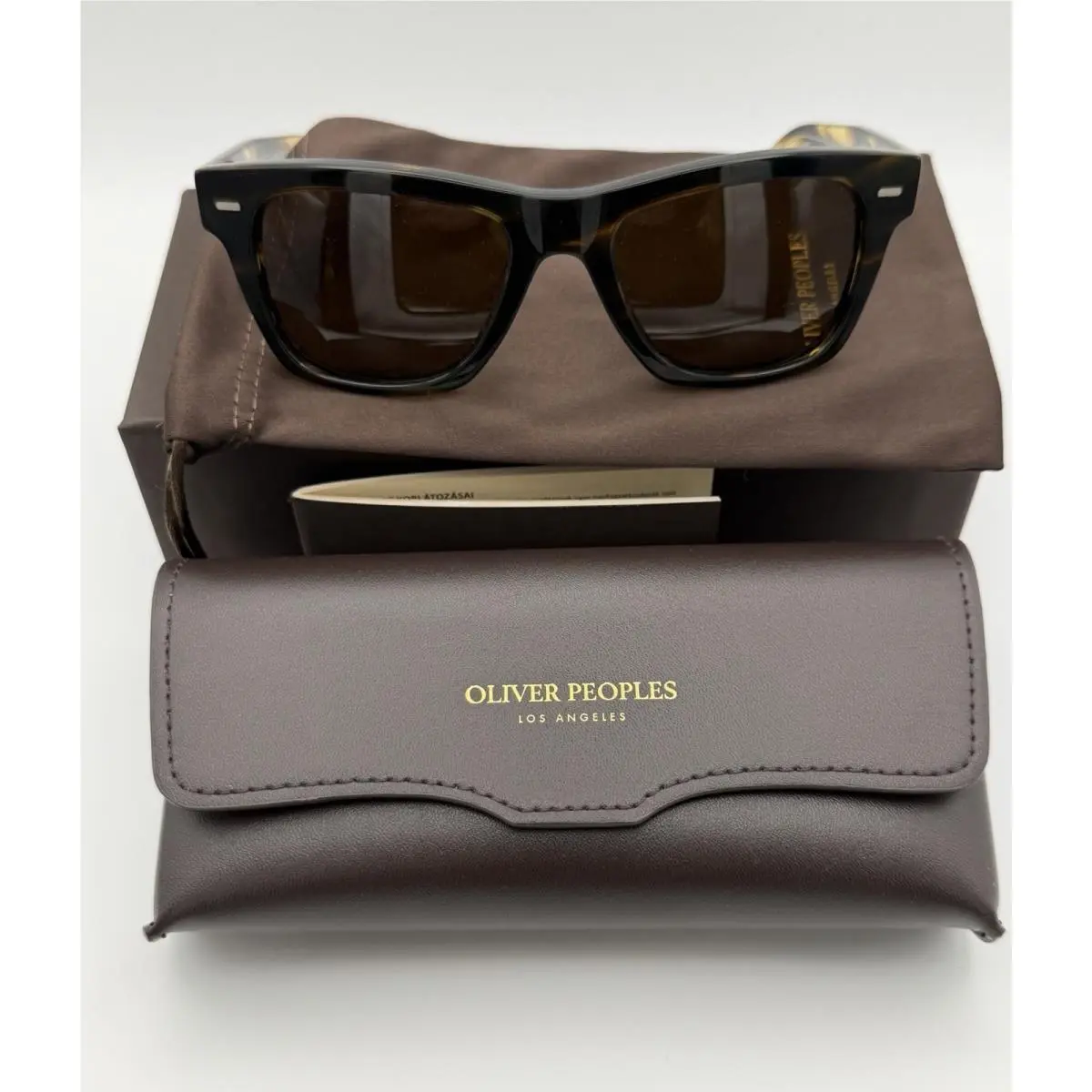 Oliver Peoples Oliver Sun OV5393SU 100357 - Cocobolo / Brown Polarized 51MM
