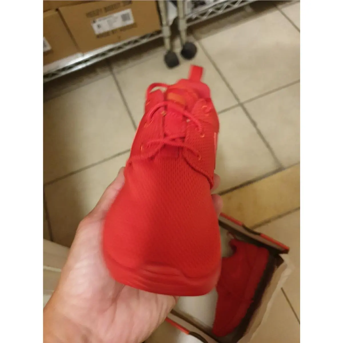 Nike shoes - Nike Roshe One - Roshe One - 749427-608 - Red 1