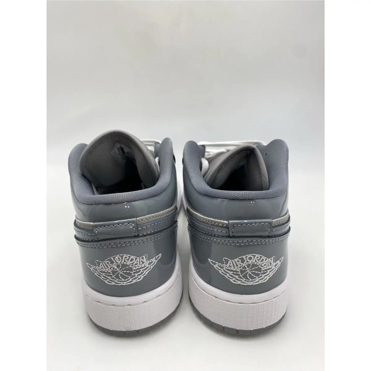 Nike shoes - Nike Air Jordan 1 - Air - HF3188 011 - Medium Grey/Cool Grey-White (UPC: 197859268795) 4