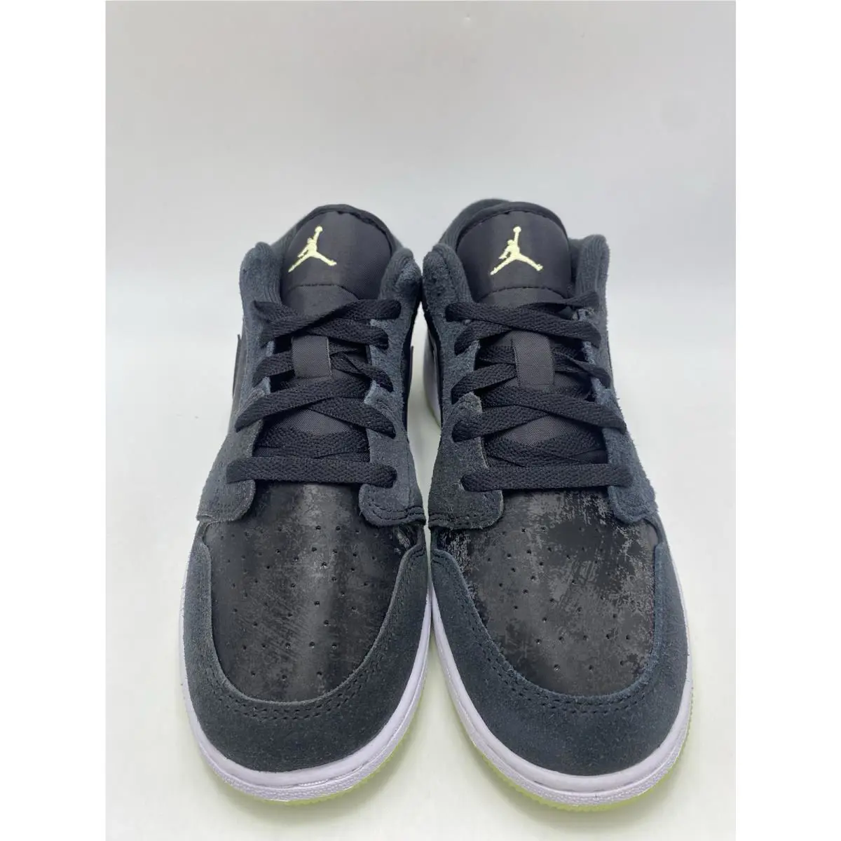 Nike shoes - Nike Air Jordan 1 - Air - HV4775 001 - Black/Iron Grey-Barely Volt (UPC: 198482641368) 3