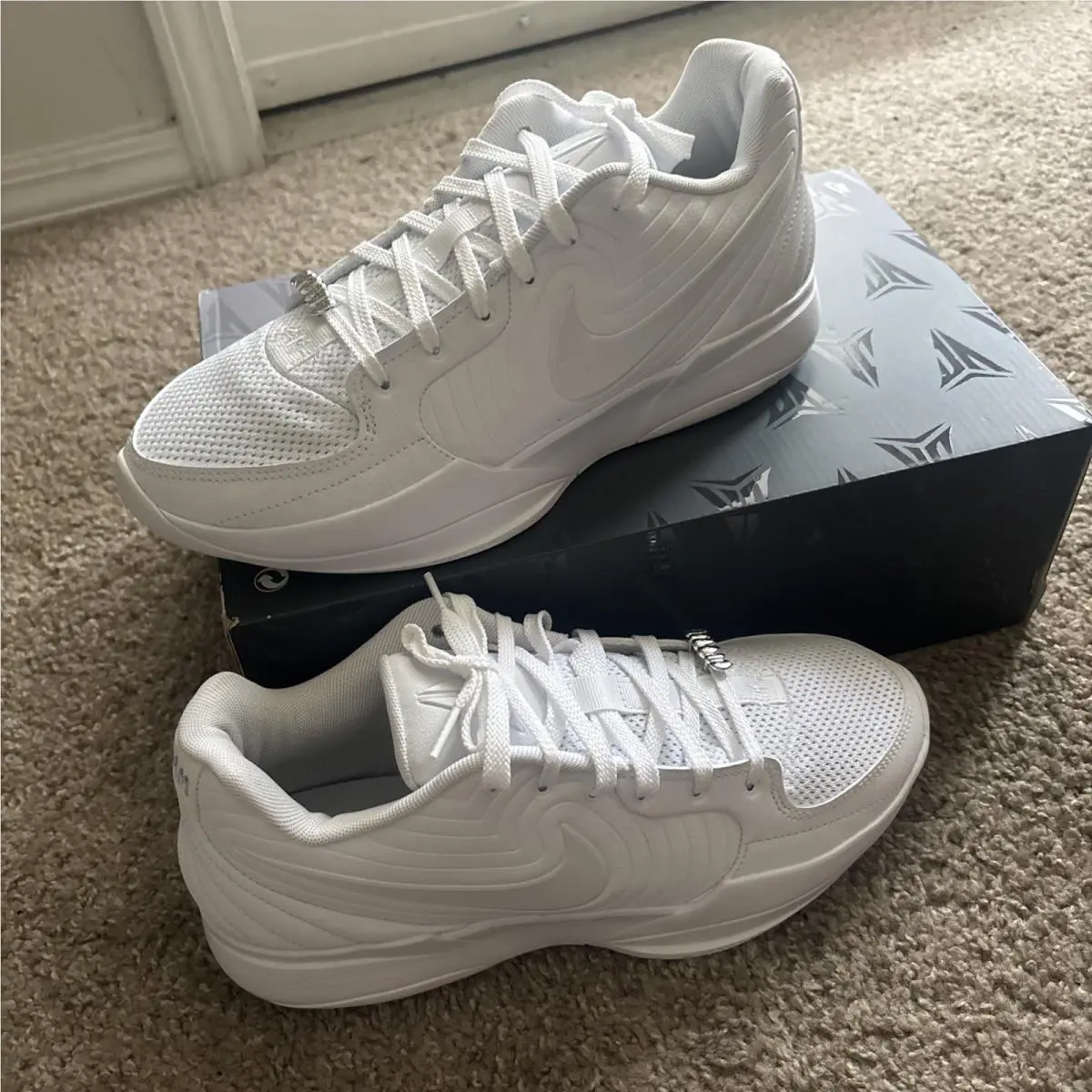 Size 7.5-  Ja 2 TB EP Triple White HQ8513-100 by Nike