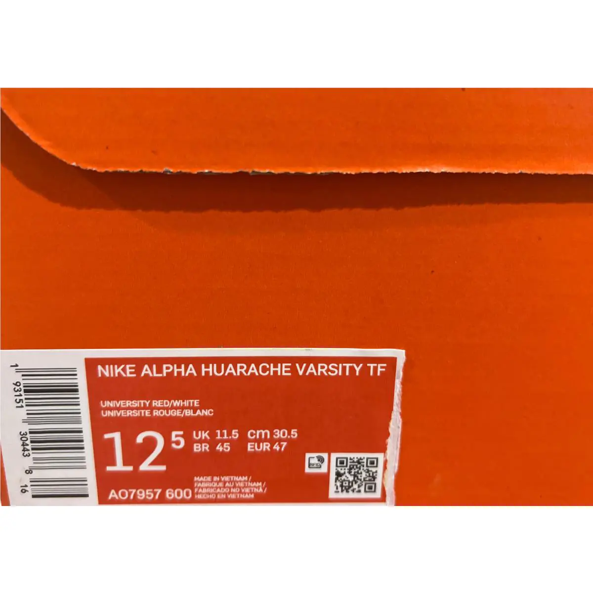Nike shoes - Nike Alpha Huarache - Alpha Huarache - Red (UPC: 193151304438) 3