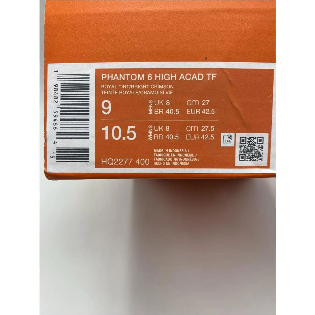 Nike shoes - Nike Phantom 6 Elite - Phantom Elite - HQ2277-400 - Blue (UPC: 198482812805) 6