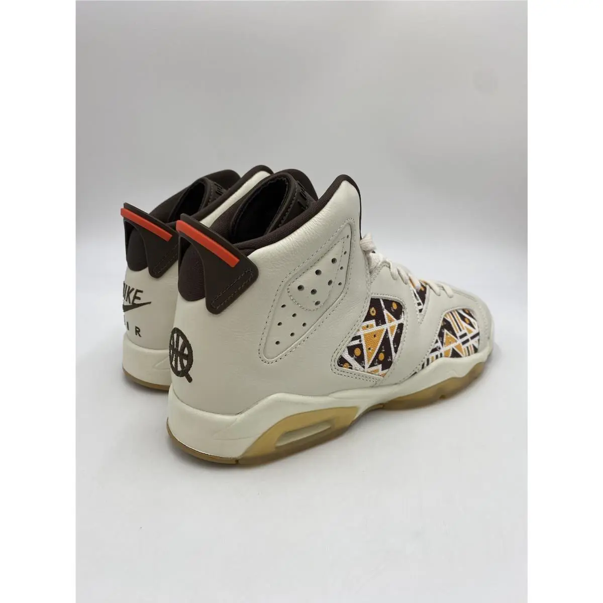 Nike shoes - Air Jordan 6 - Air - CZ6506 100 - Sail/Baroque Brown-Team Orange (UPC: 194495199780) 4
