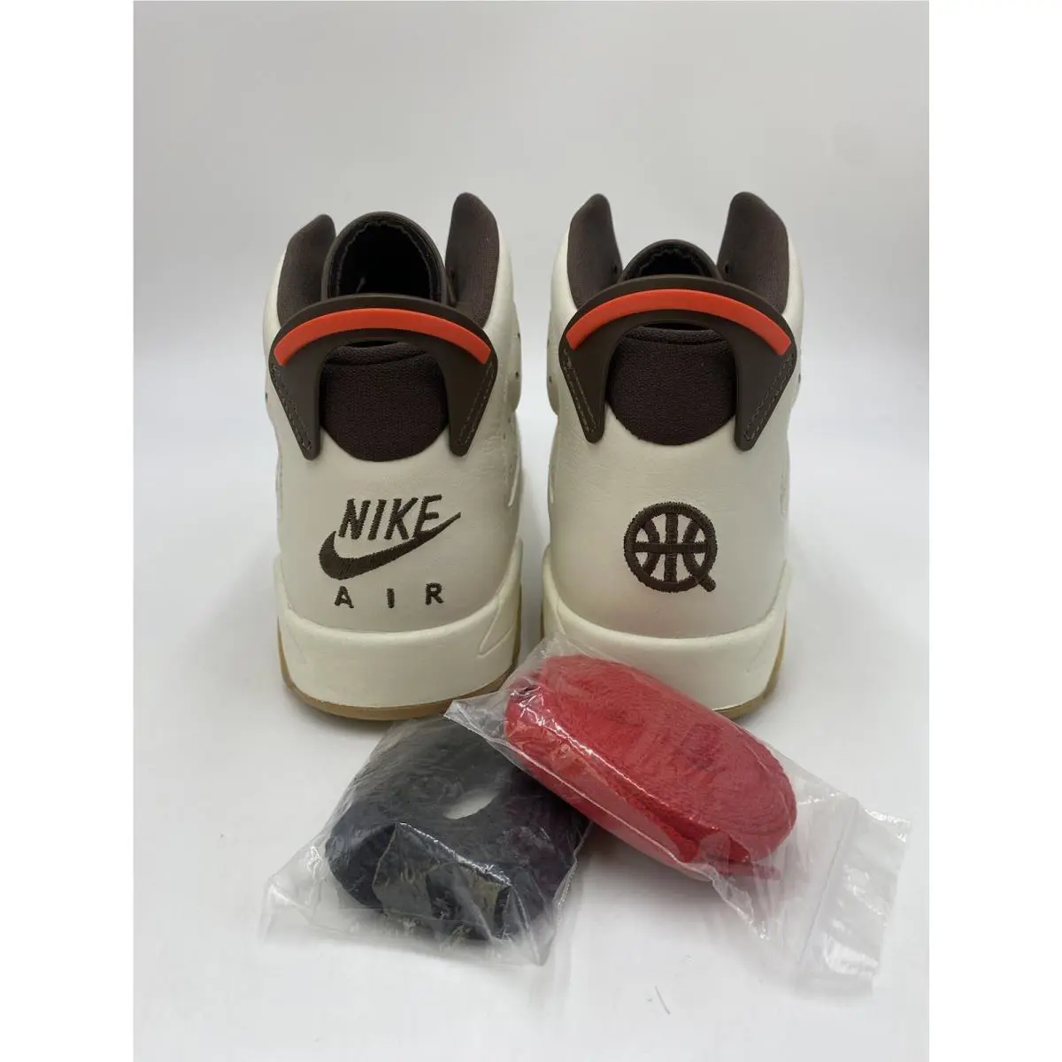 Nike shoes - Air Jordan 6 - Air - CZ6506 100 - Sail/Baroque Brown-Team Orange (UPC: 194495199780) 5