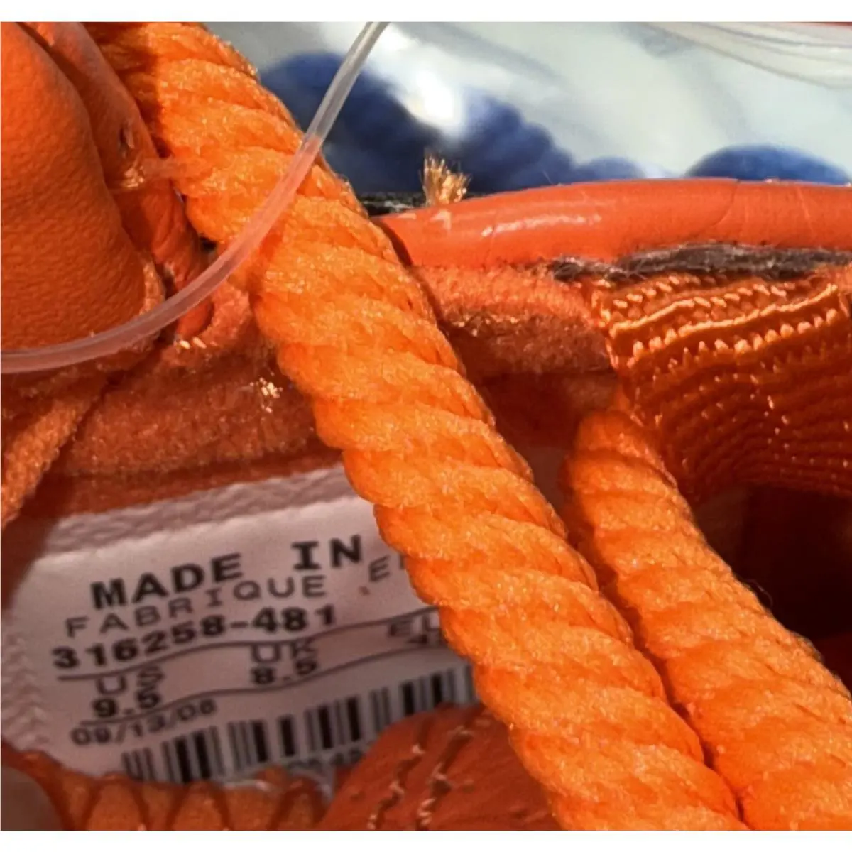 Nike shoes - Nike Air Force 25 - Air Force - 316258-481 - Orange 8