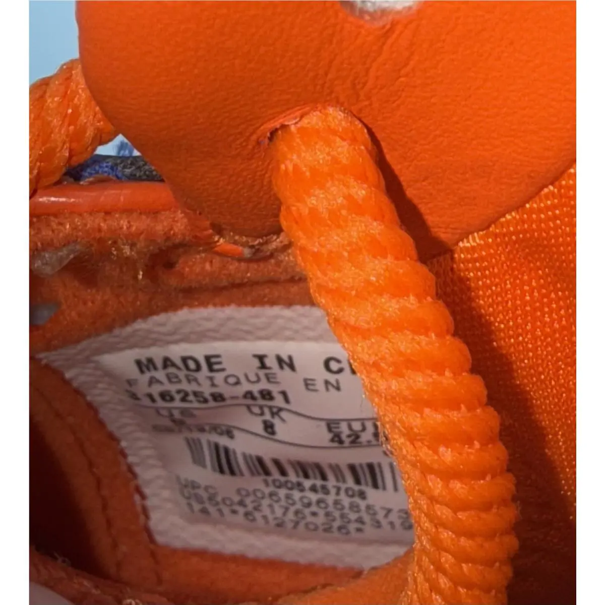 Nike shoes - Nike Air Force 25 - Air Force - 316258-481 - Orange 7