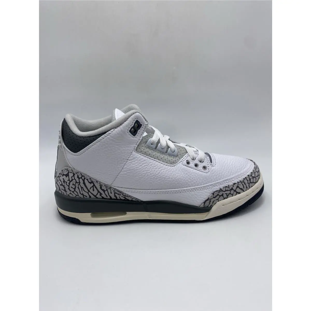 Nike shoes - Air Jordan 3 - Air - DX6665 100 - White/Black-Iron (UPC: 196604403696) 0