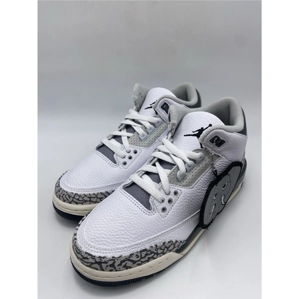 Nike shoes - Air Jordan 3 - Air - DX6665 100 - White/Black-Iron (UPC: 196604403696) 2