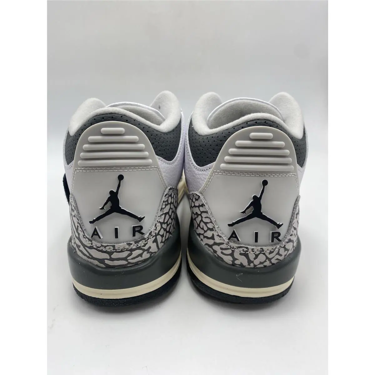 Nike shoes - Air Jordan 3 - Air - DX6665 100 - White/Black-Iron (UPC: 196604403696) 4