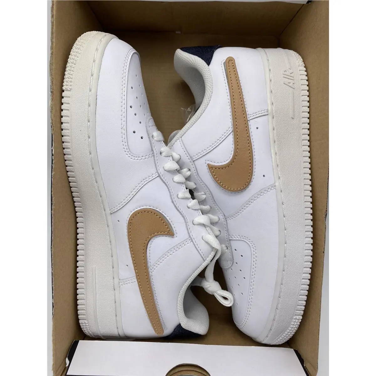 Nike shoes - Nike Air Force 1 - Air Force - CT2253 100 - White-Obsidian (UPC: 193153553452) 5