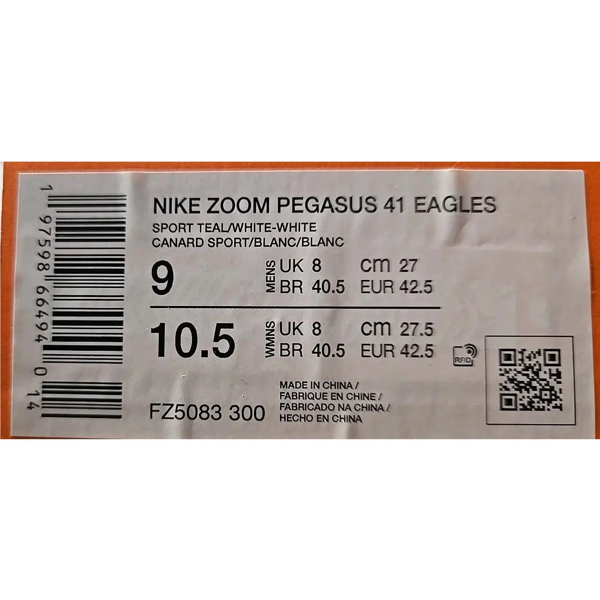 Nike shoes - Nike Air Zoom Pegasus 41 - FZ5083-300 - Green 4