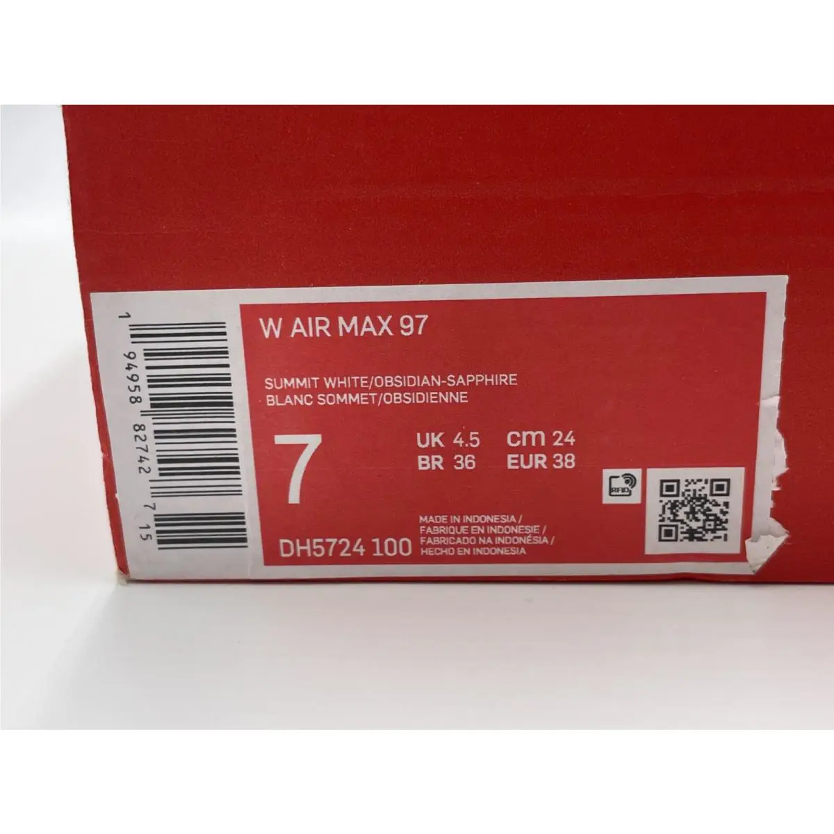 Nike shoes - Nike Air Max 97 - Air Max - DH5724 - White (UPC: 194958827427) 6