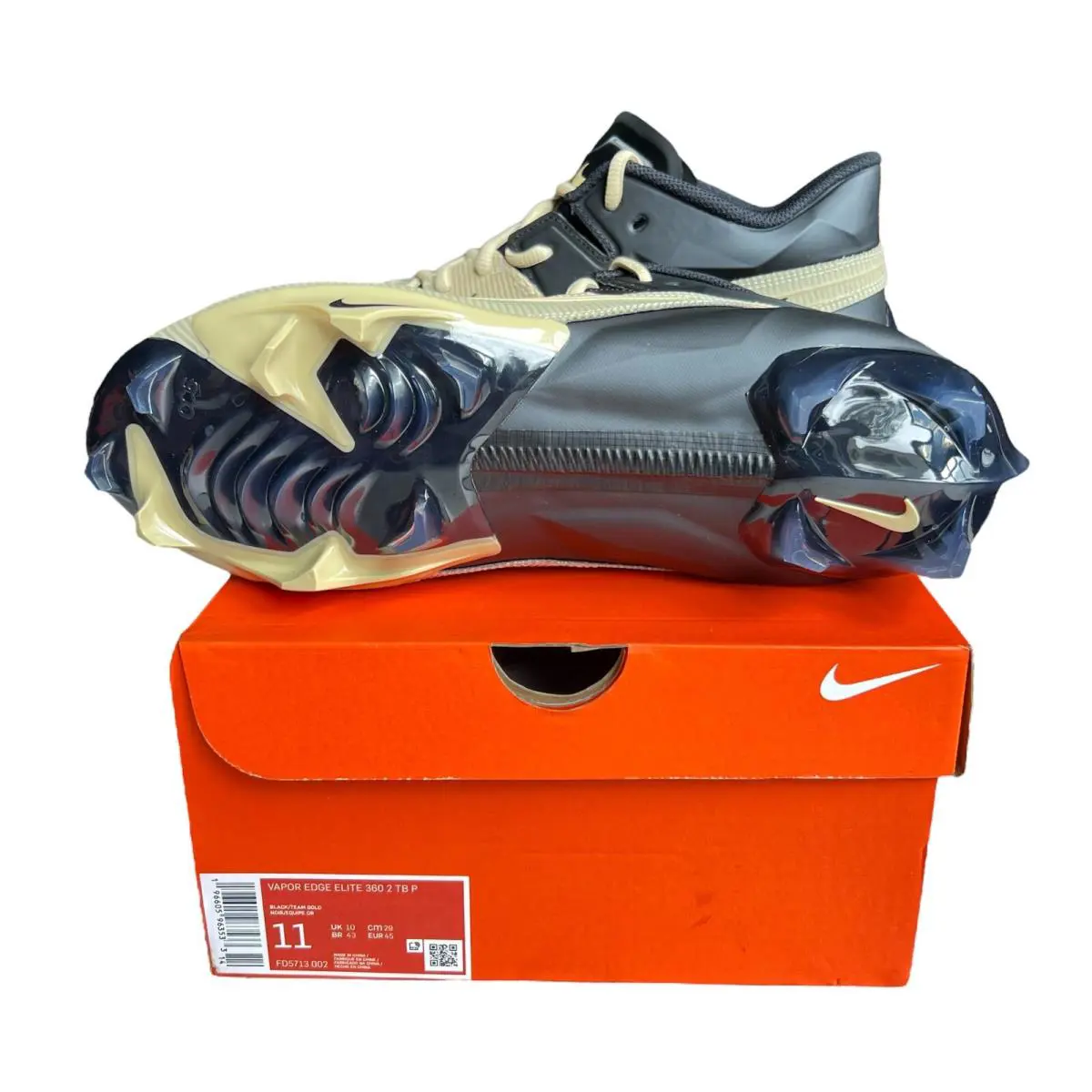 Nike shoes - Nike Vapor Edge - Vapor Edge - Black/Team Gold 3