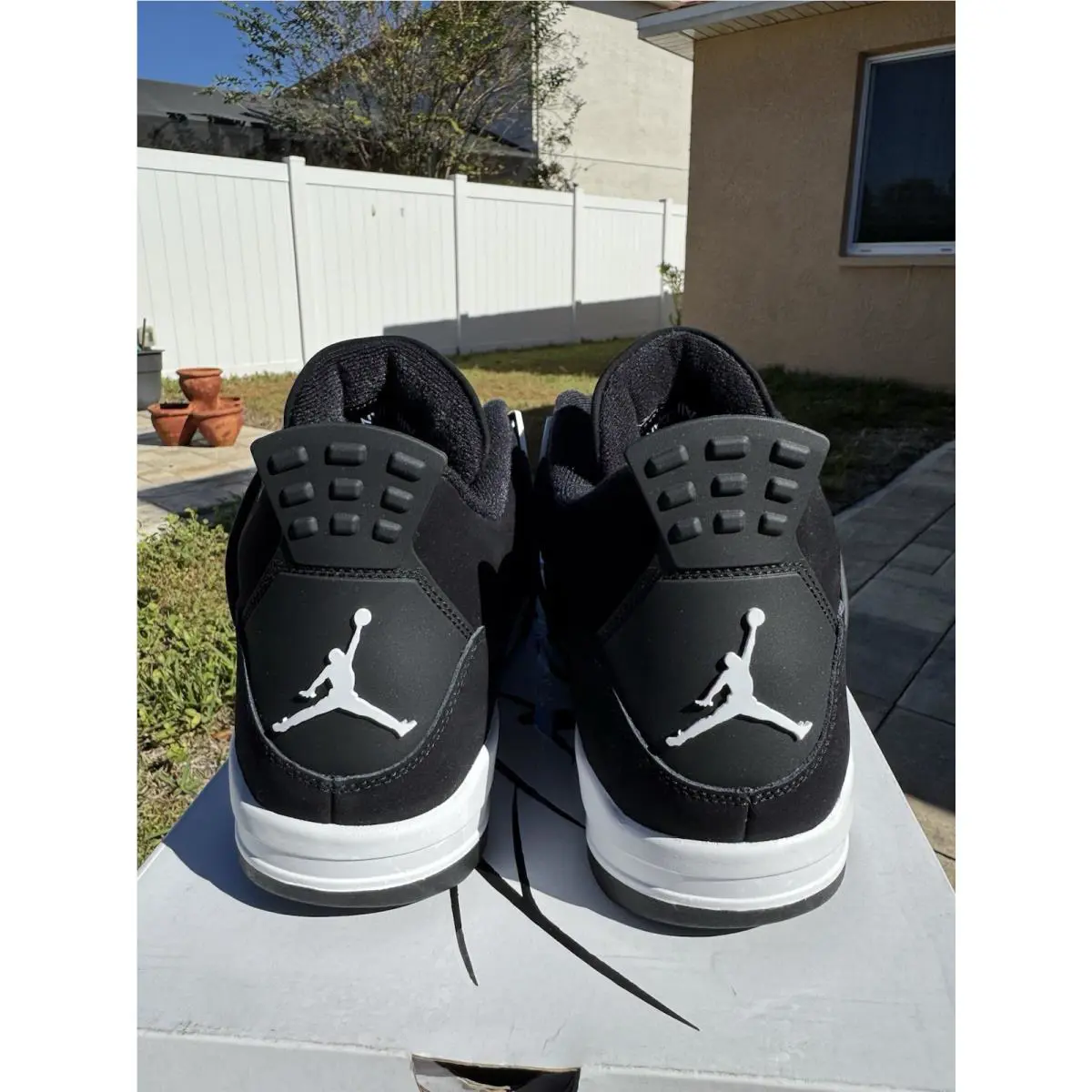 Nike shoes - Air Jordan 4 - Air - Black 3