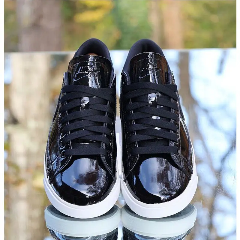 Nike shoes - Nike Blazer Low - Blazer Low - AA1557-001 - Black, Manufacturer: Black, White (UPC: 00659658152366) 8