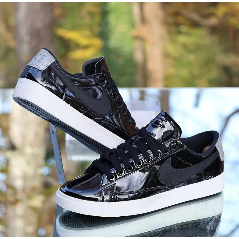 Nike shoes - Nike Blazer Low - Blazer Low - AA1557-001 - Black, Manufacturer: Black, White (UPC: 00659658152366) 1