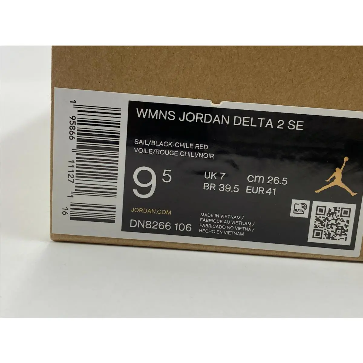 Nike shoes - Jordan Delta 2 - Delta - Black (UPC: 195866111271) 6