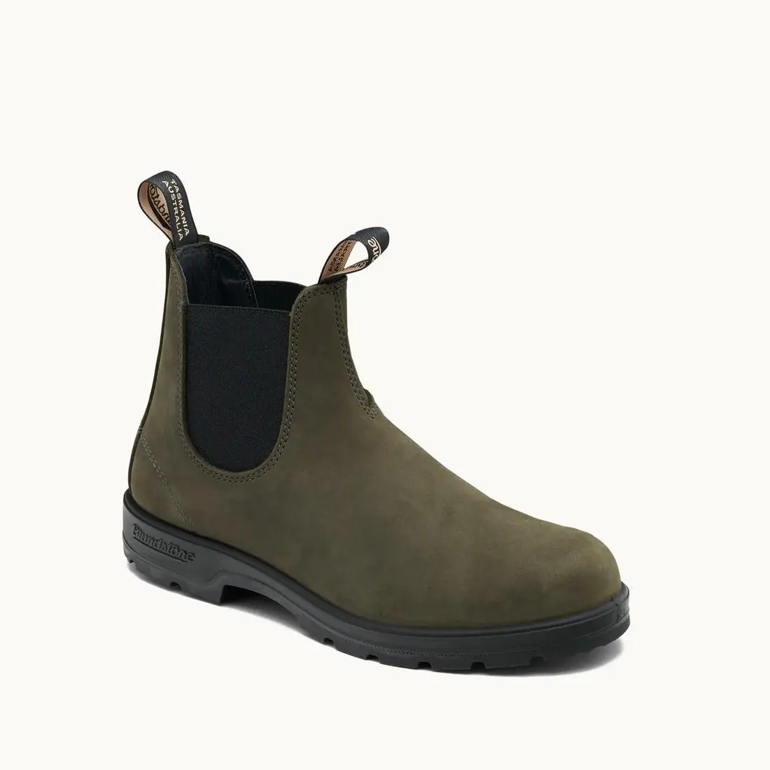 Men`s Leather Comfortable Water Resistant Classic Ankle Boots US 6-12 2442(Forest Green) by Blundstone